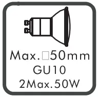 QAZQA 103091 Nidum HL Black 60 Ceiling Light- Icon 4