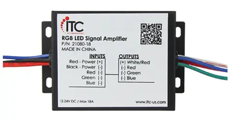 ITC 22805-RGBW-00 Simplified Controller