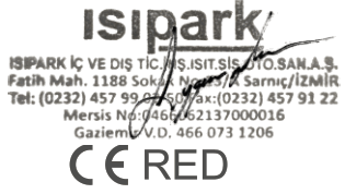 GENERAL Life ARUNA 300S RF Wireless Room Thermostat - signature