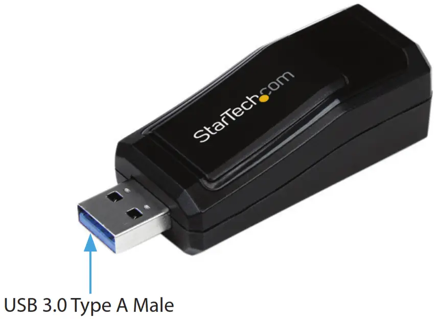 StarTech com USB31000NDS USB 3 0 to Gigabit Ethernet Adapter - USB