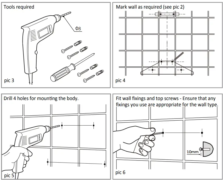 parmco RC6W550 Rangehood - fig 3
