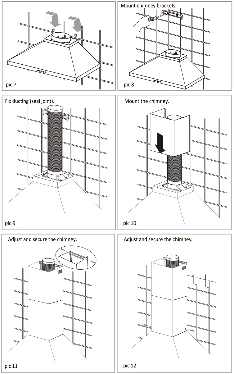 parmco RC6W550 Rangehood - fig 4