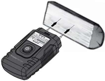 Determining wood moisture