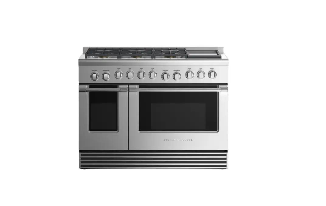Fisher Paykel Rgv2-486gd-l N 48 Inch 6 Burners With Griddle Gas Range User Guide