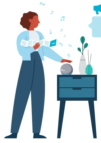 ECHO Dot 5th Gen Smart Speaker With Alexa 3