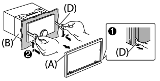 JVC KW DB95BT CD Receiver - unit