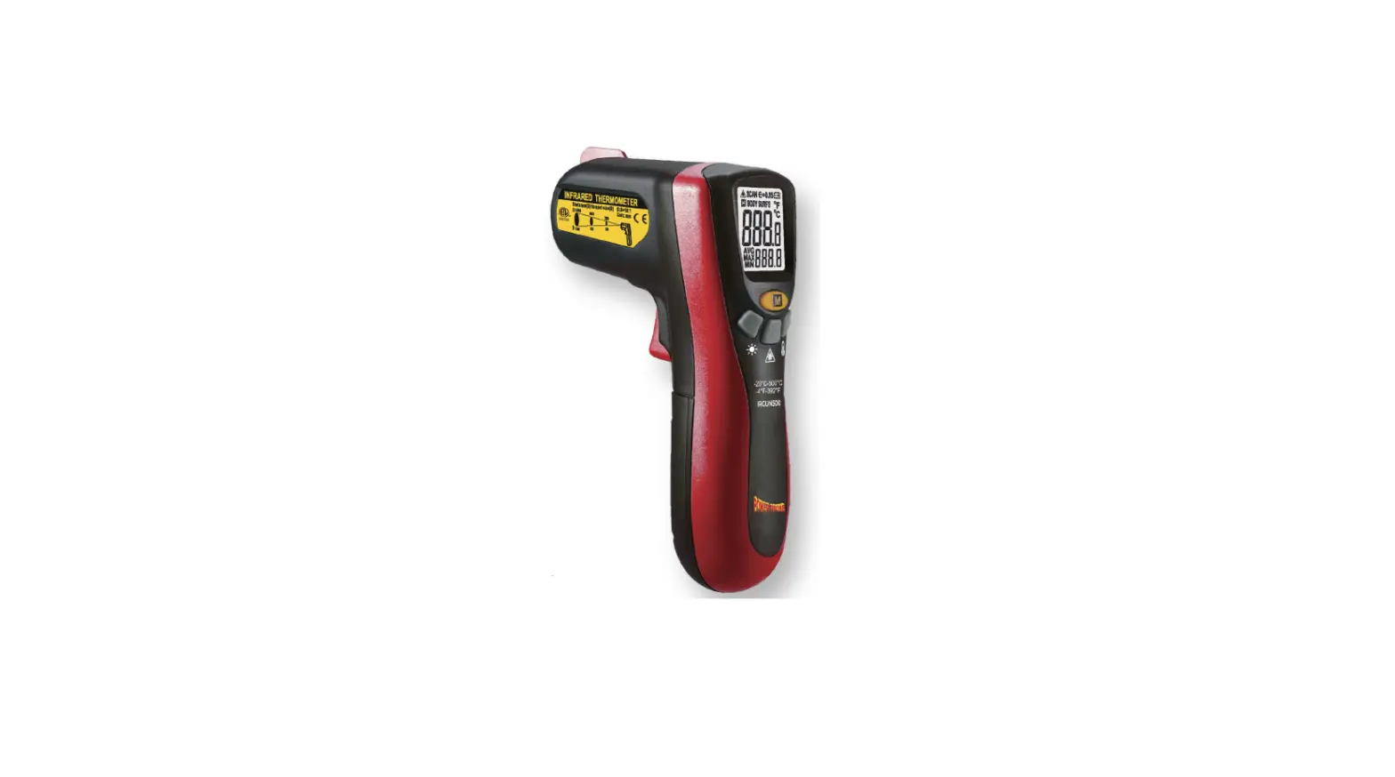 Power Probe Irgun500 Infrared Thermometer User Manual