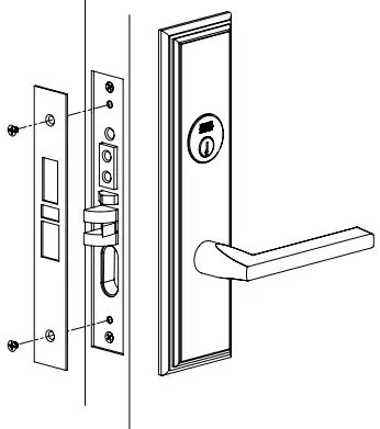 EMTEK F13 UL Listed Mortise Lock Knob by Knob-fig8