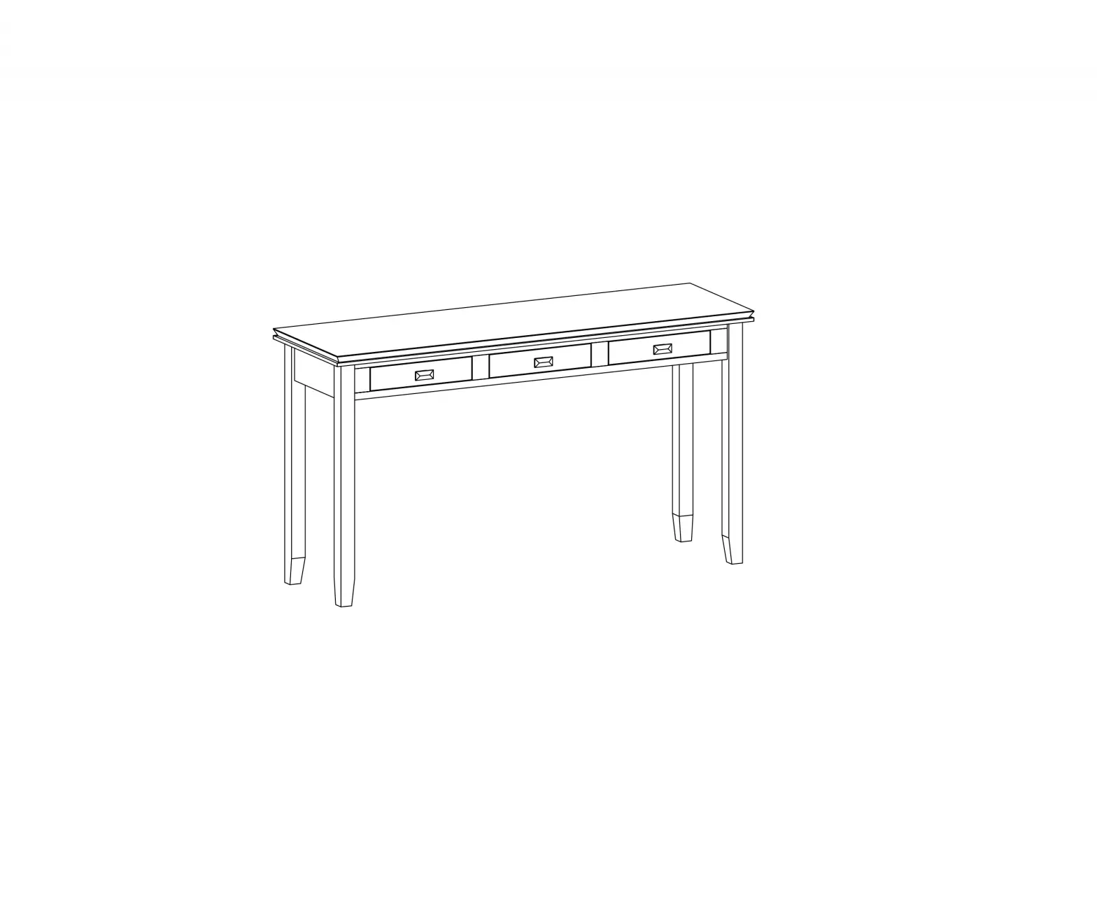 Cypress Hills Marana Wide Console Table Instruction Manual