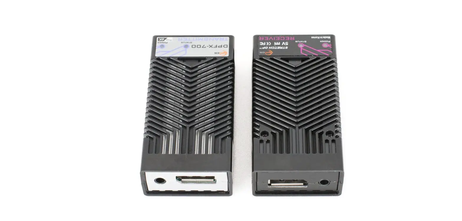 Opticis Dpfx-700-tr One (1) Fiber Displayport 1.2 Optical Detachable Extender User Manual