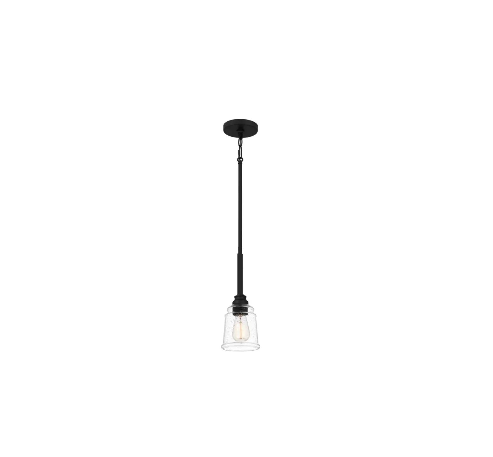 Quoizel Mci1505mbk Mcintire 1 Light 5 Inch Matte Black Mini Pendant Ceiling Light Installation Guide Quoizel Mci1505mbk Mcintire 1 Light 5 Inch Matte Black Mini Pendant Ceiling Light Installation Guide