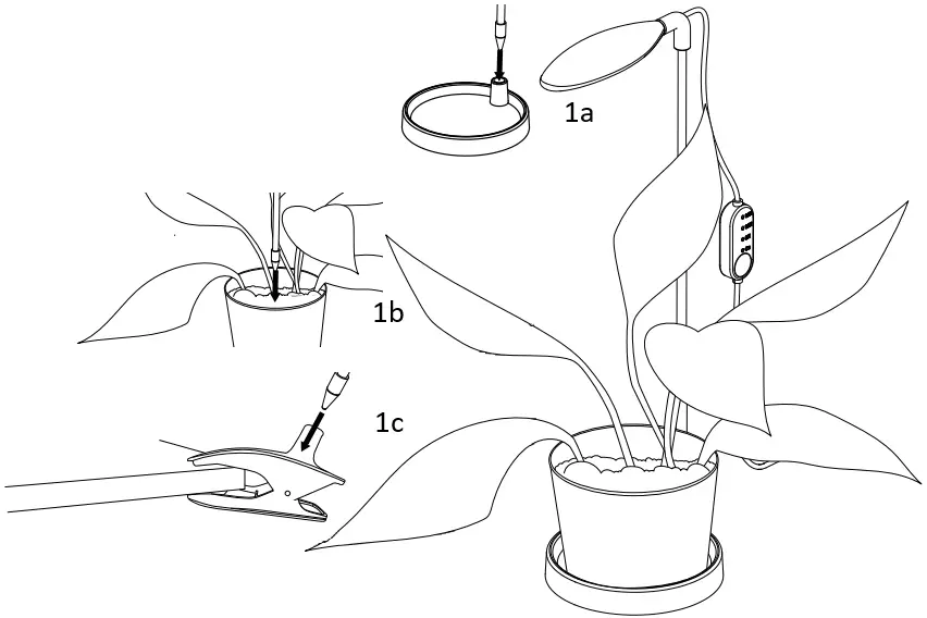 Good Earth Lighting Base Full Spectrum LED Grow Light A1a