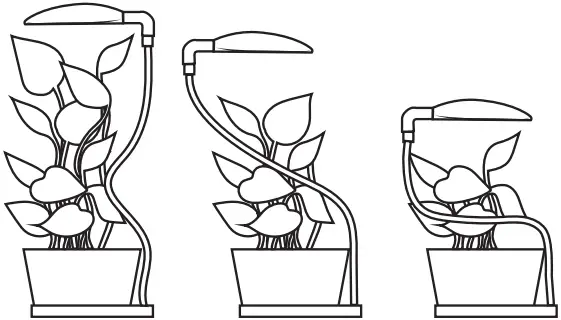 Good Earth Lighting Base Full Spectrum LED Grow Light B01