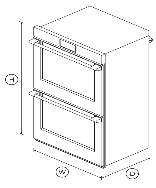 FISHER -PAYKEL-OB30DPPTX1-Double-Oven,-30-Inch,-8-2-cu-ft,-17-Function,-Self-cleaning-FIG-1