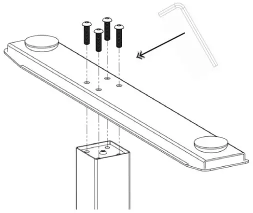 airLIFT OFF65871 Height Adjustable Electric Single Motor Desk - Figure 13