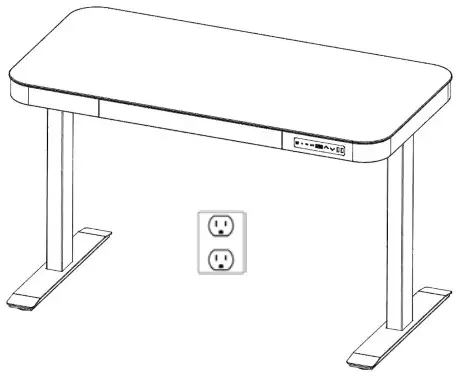 airLIFT OFF65871 Height Adjustable Electric Single Motor Desk - Figure 17