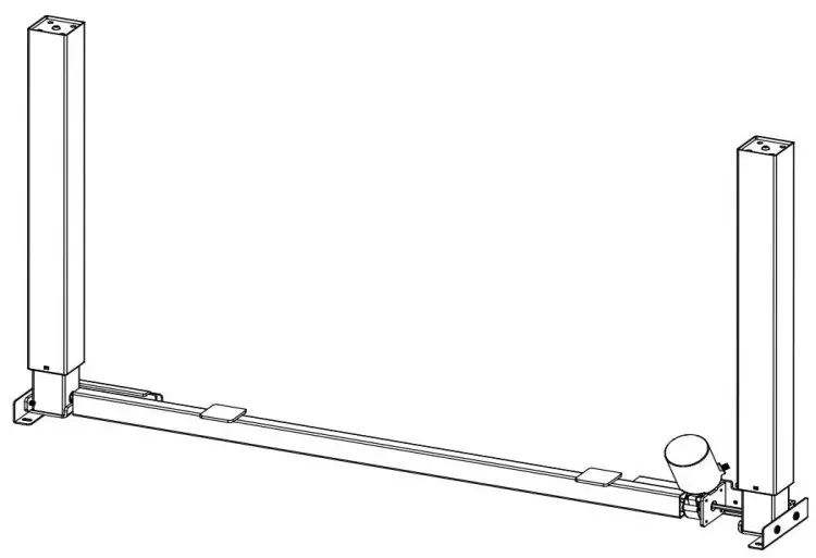 airLIFT OFF65871 Height Adjustable Electric Single Motor Desk - Figure 9