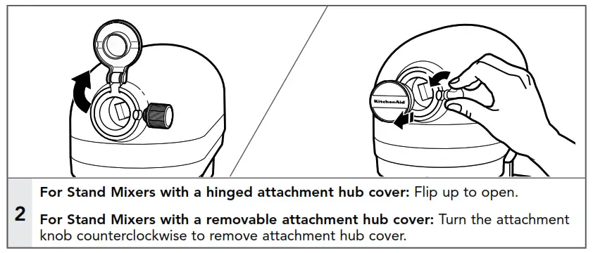 KitchenAid Pasta Roller And Cutter - ATTACHING THE PASTA ROLLER AND CUTTERS 1