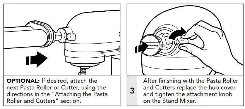 KitchenAid Pasta Roller And Cutter - USING THE PASTA ROLLER AND CUTTERS 6