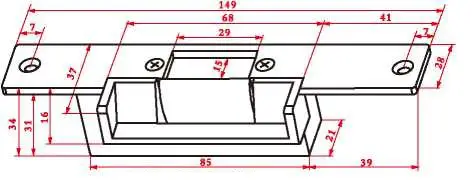 zap ACC518 ACC520 Access Control Range - Mounting