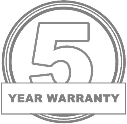 5 Yea Warranty