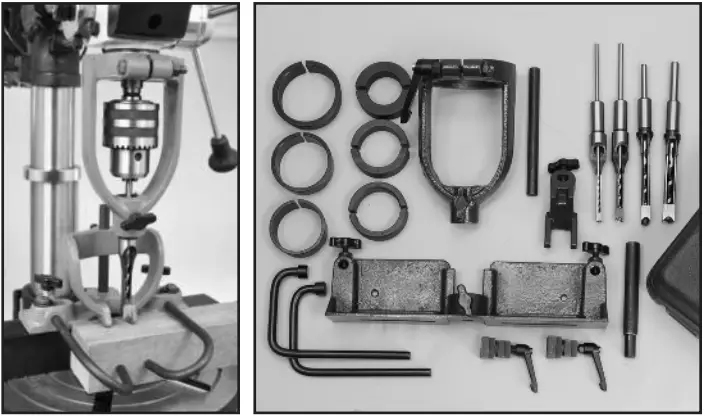 RIKON Power Tools 30 120 13 Inch Bench Drill Press C4