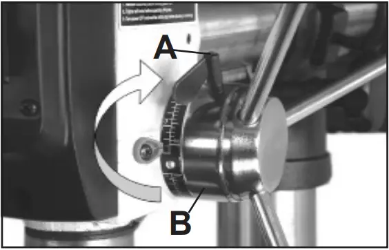 RIKON Power Tools 30 120 13 Inch Bench Drill Press Figure 25