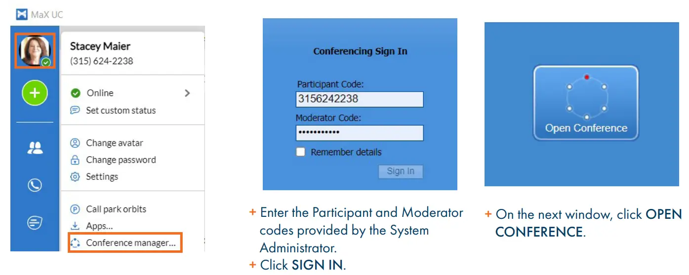 Northland MaX UC Desktop Video Phone Software - fig 42