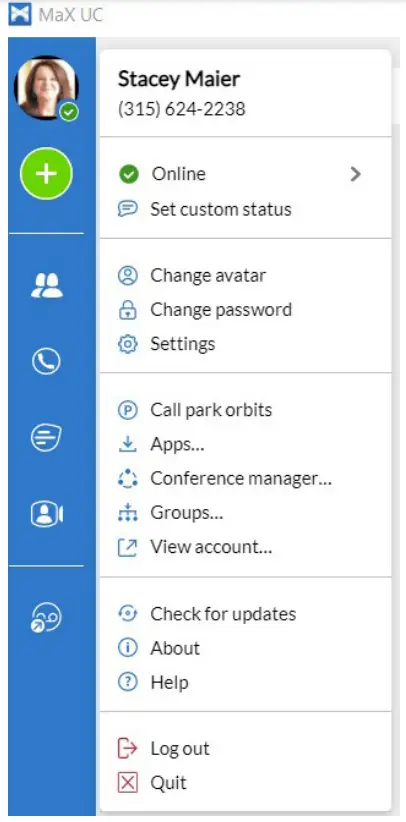 Northland MaX UC Desktop Video Phone Software - fig 8