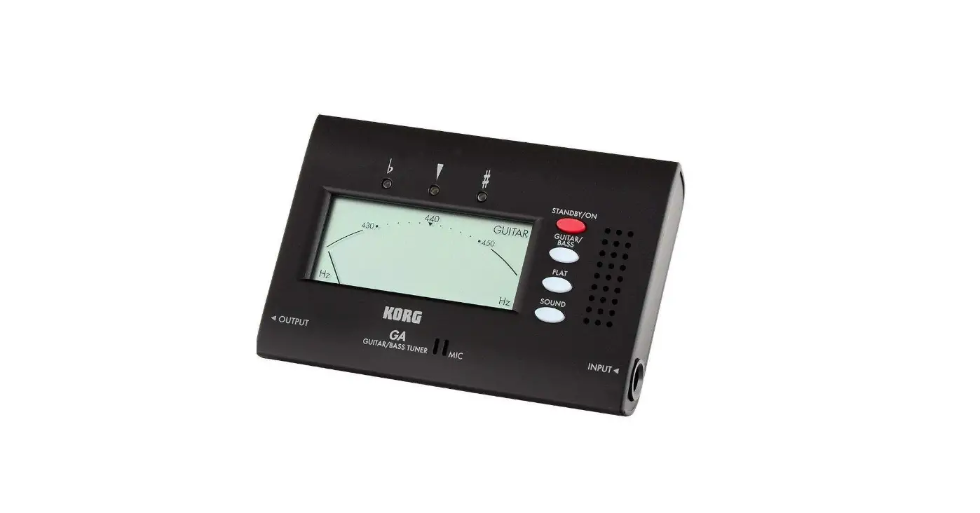 Korg Ga-40 Guitar Tuner Owner's Manual