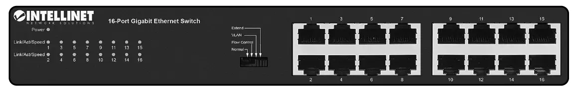 INTELLINET 561815 16 Port Gigabit Ethernet 1