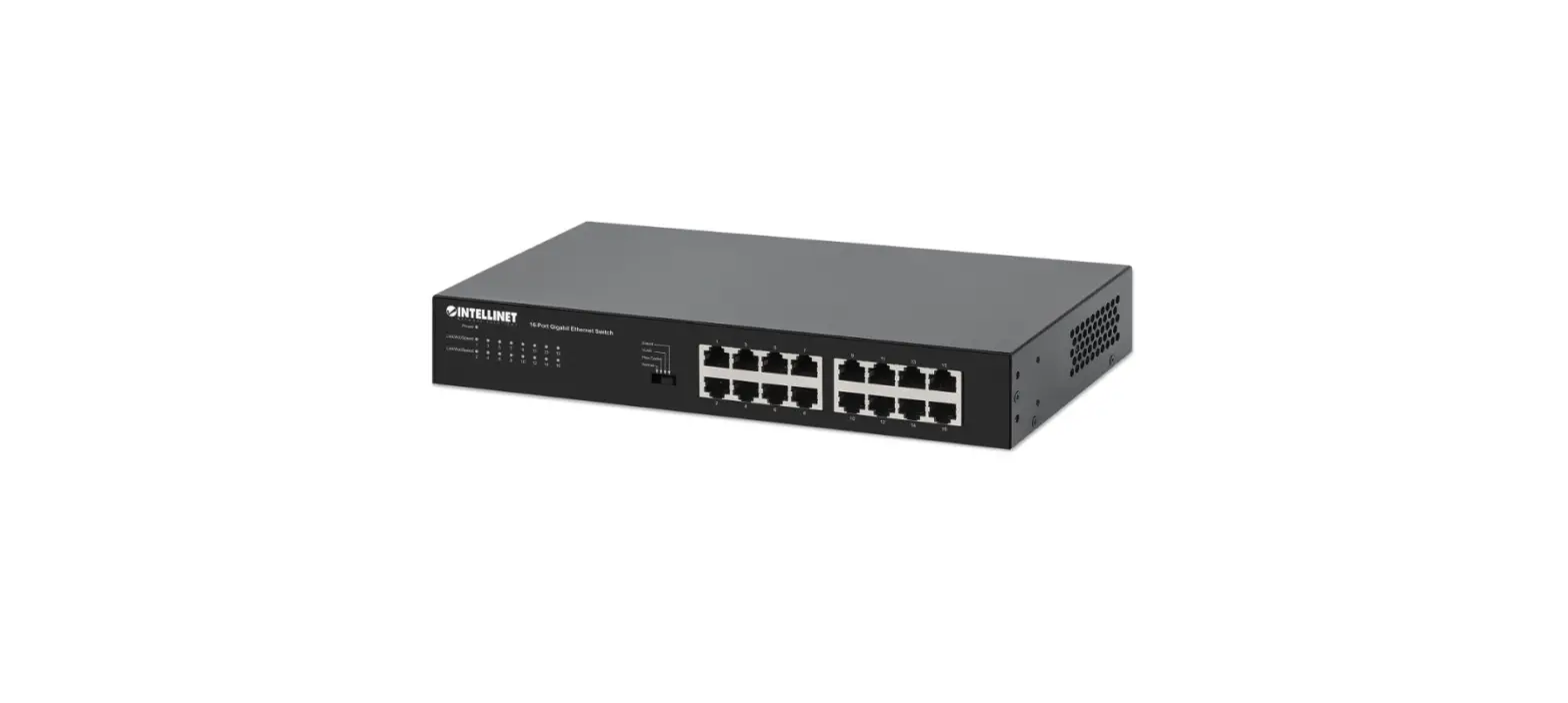 Intellinet 561815 16 Port Gigabit Ethernet Switch Instructions Intellinet 561815 16 Port Gigabit Ethernet Switch Instructions