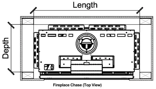 Ortal Wilderness Traditional 36-42 Fireplace - Fireplace Chase