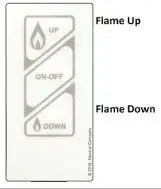 Ortal Wilderness Traditional 36-42 Fireplace - Flame Height Adjustment 2