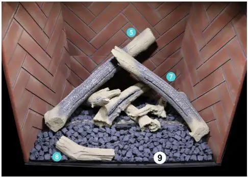 Ortal Wilderness Traditional 36-42 Fireplace - STEP 10