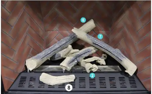 Ortal Wilderness Traditional 36-42 Fireplace - STEP 9.2