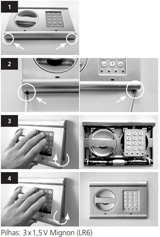 BURG WACHTER TRSE10 SECUTRONIC Safe Locks - Structure 2
