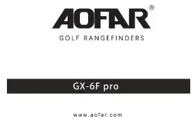 AOFAR GX 6F Pro Golf Rangefinder with Slope and Angle Switch - LIST OF ARTICLES 2