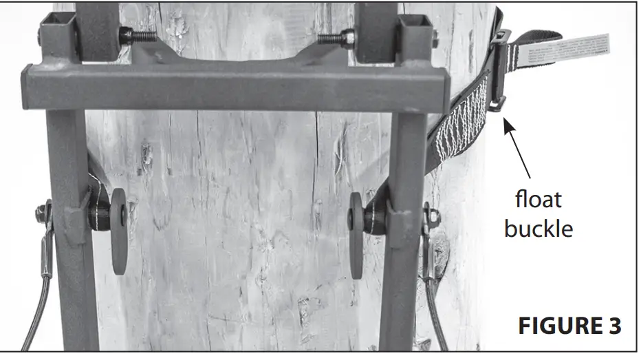 RIVER EDGE TREESTANDS LITE FOOT RE557 Hang On Tree Stand - FIGURE 3