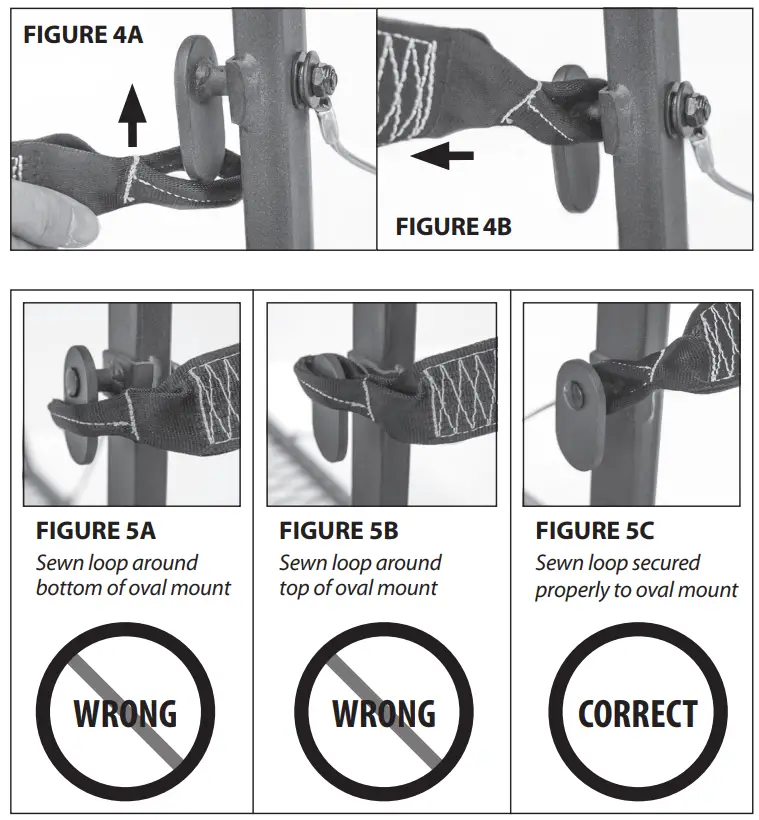 RIVER EDGE TREESTANDS LITE FOOT RE557 Hang On Tree Stand - FIGURE 4
