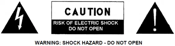 ecler VEO SWM44 4K 4x1 Presentation Switcher with VEOCast - Caution