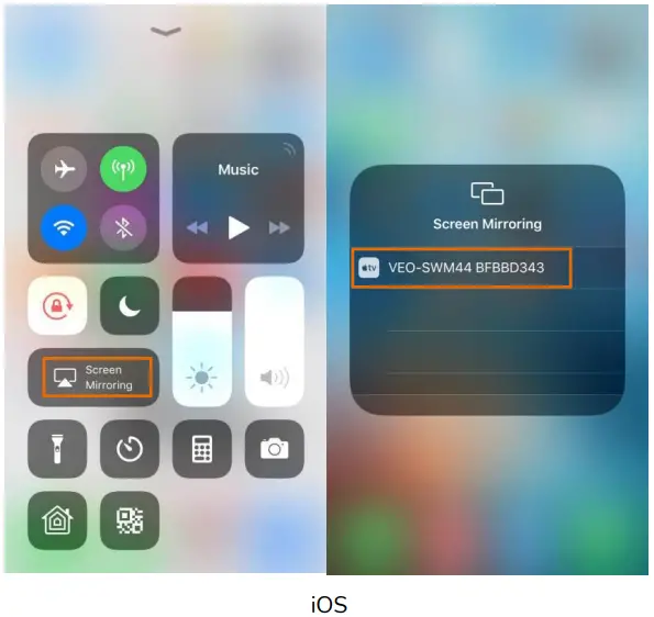 ecler VEO SWM44 4K 4x1 Presentation Switcher with VEOCast - Ios