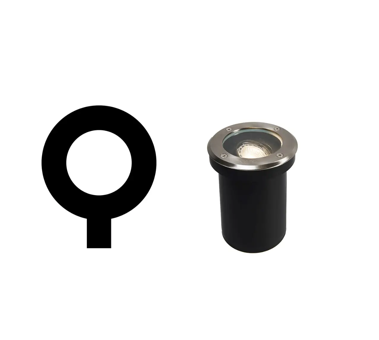 Qazqa 105976 Delux Gs Black Round Set 6 Instruction Manual