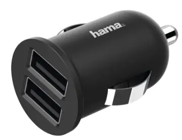 hama 00183259 USB A 12W Car Charger