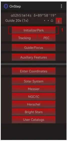 Multiple star calibration
