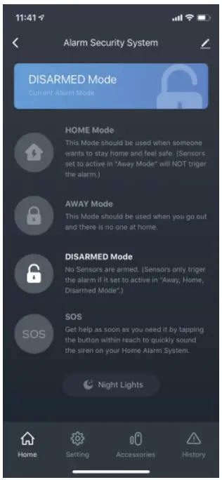 SKK WiFi Intelligent Household Alarm User Manual - How to Arm and Disarm your Alarm