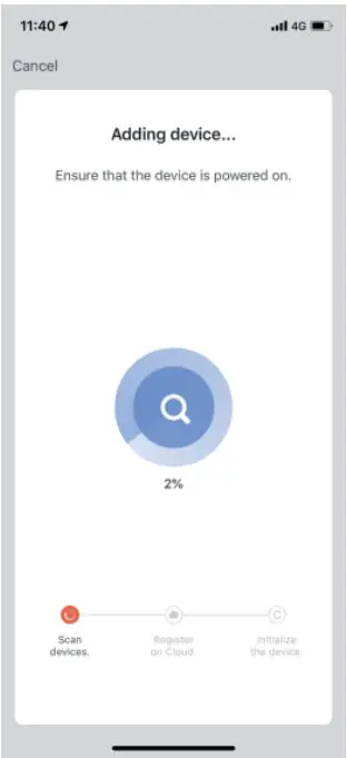 SKK WiFi Intelligent Household Alarm User Manual - Switch back to Smart Life app