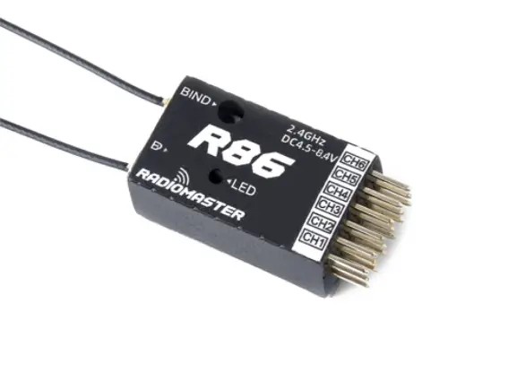 Radiomaster R86 6ch Frsky D8 Compatible Pwm Receiver User Manual