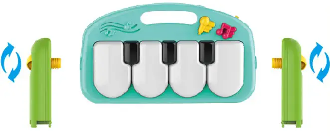 bubbli BBACTGMPLTA Activity Gym Playmat - Step 3