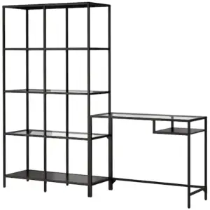 IKEA 099.026.65 VITTSJO Shelving Unit with Laptop Table
